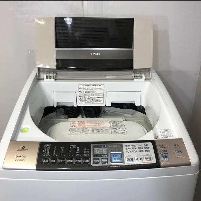 ● 美品 2013年製 日立 ビートウォッシュ BW-D8PV 洗8 乾4.5 ● 美品 2013年製 日立 ビートウォッシュ BW-D8PV 洗8 乾4.5