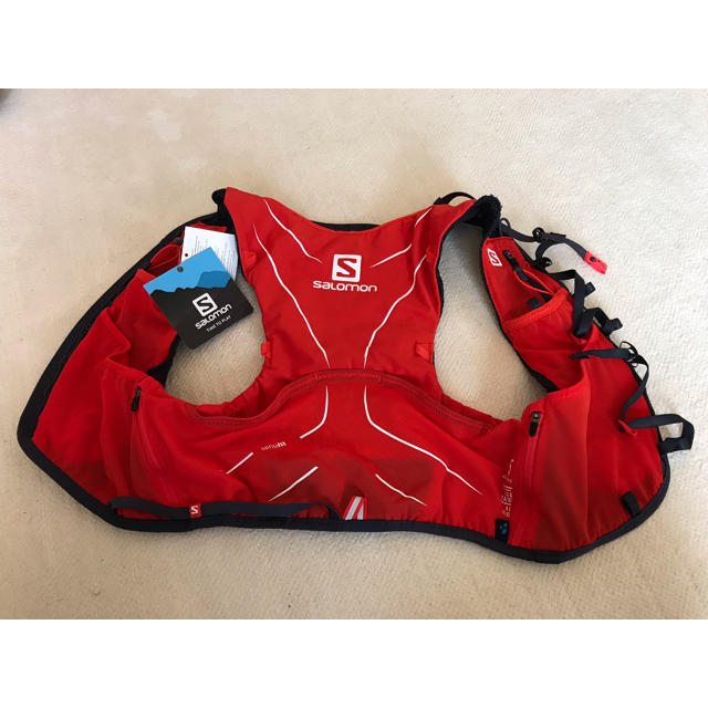 早い者勝ち！新品未使用 salomon adv skin 5 red XS/S