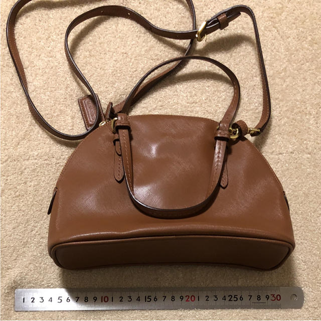 COACH ショルダーバッグ 美品 ライトブラウン 1