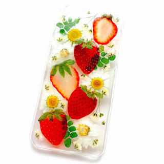iPhone6＊苺のケース(モバイルケース/カバー)