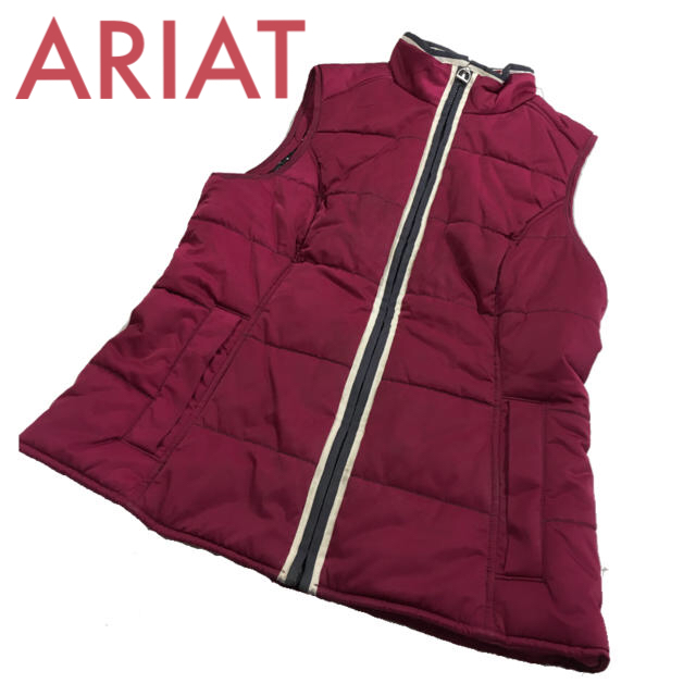 AIGLE(エーグル)の【送料込】乗馬・ARIAT(アリアット)中綿入りベスト スポーツ/アウトドアのスポーツ/アウトドア その他(その他)の商品写真