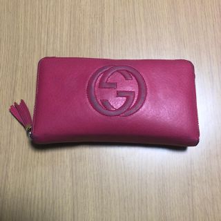 グッチ(Gucci)のりり様専用 グッチ 長財布 GUCCI ピンク(長財布)