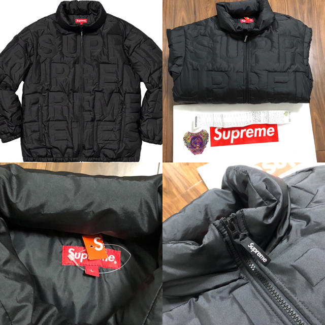 supreme Bonded Logo Puffy Jacket L week1 ビッグ割引 32130円 ...