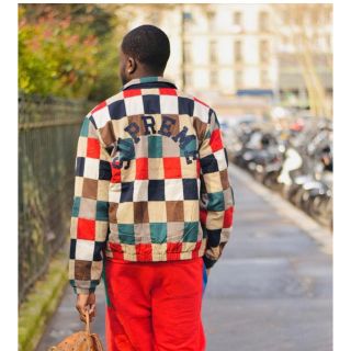 Supreme patchwork harrington jacket M 美品