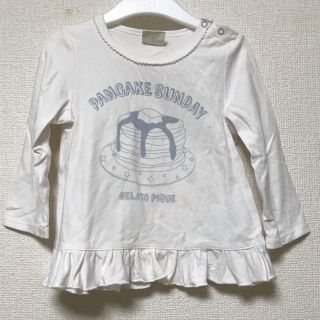 ジェラートピケ(gelato pique)のジェラピケ 裾フリル トップス(Ｔシャツ)