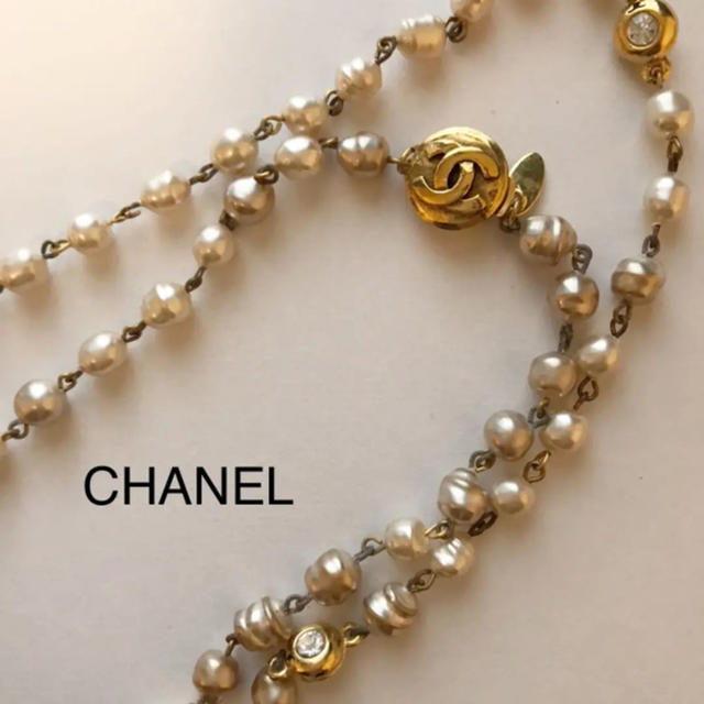 CHANEL シャネル　ヴィンテージネックレス　パール