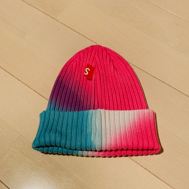 Supreme(シュプリーム)のsupreme 2019SS Overdyed Beanie ビーニー ピンク メンズの帽子(ニット帽/ビーニー)の商品写真