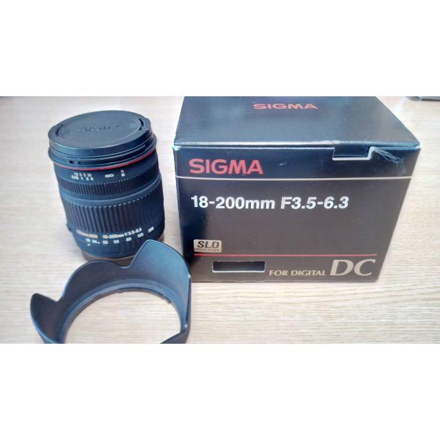 ♥️ シグマ １８-２００mm DC キャノン用 (C-PLフィルター付き