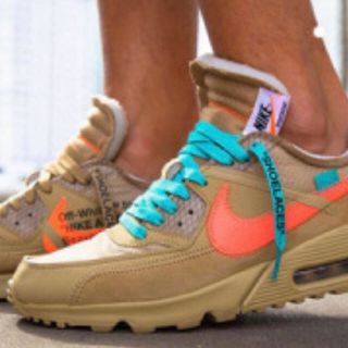 ナイキ(NIKE)のシューレース air max 90 off white 160cm(スニーカー)