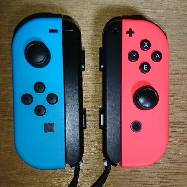 Nintendo Switch - 【ジャンク品】ジョイコン Joy-Con ネオンブルー×ネオンレッドの通販 by 高藤's shop｜ニンテンドースイッチならラクマ