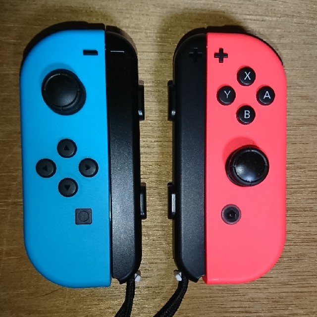 Nintendo Switch - 【ジャンク品】ジョイコン Joy-Con ネオンブルー×ネオンレッドの通販 by 高藤's shop