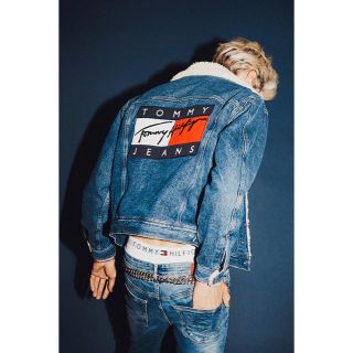 TOMMY HILFIGER - TOMMY HILFIGER ボアデニムジャケットの