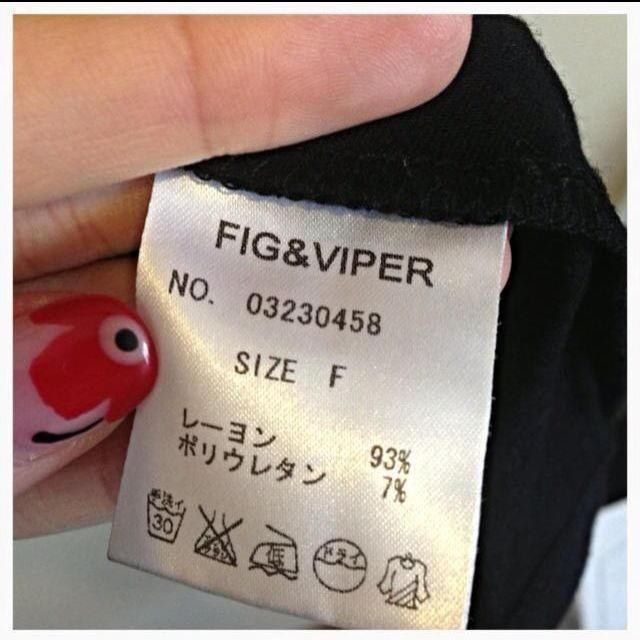 FIG&VIPER(フィグアンドヴァイパー)のFIG&VIPER ウエストあきワンピ レディースのワンピース(ミニワンピース)の商品写真