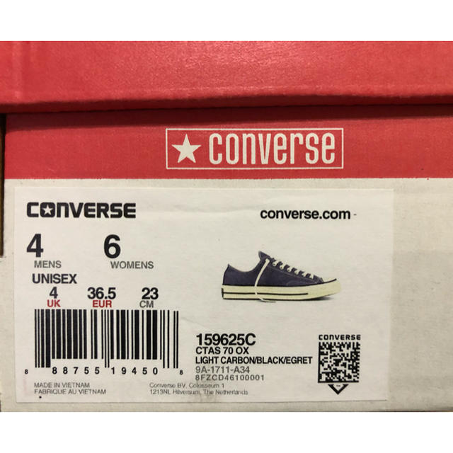 Converse コンバース チャックテイラー CT70 23cm Navy 3