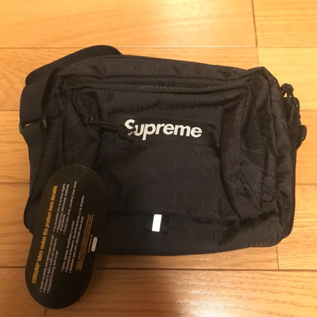 Supreme 19ss Shoulder Bag black 1