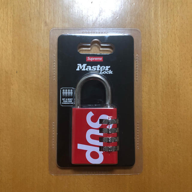 Supreme master lock 南京錠 red