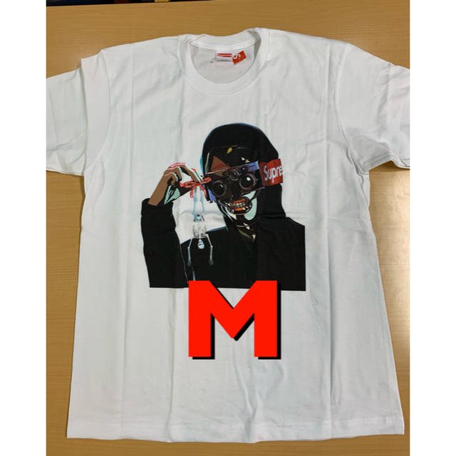 supreme 19ss creeper tee M サイズ 白 white