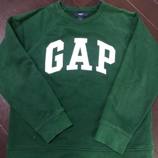 ギャップキッズ(GAP Kids)のGAP kids  男の子 トレーナー グリーン(Tシャツ/カットソー)