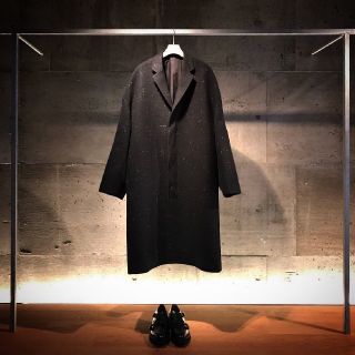 ラッドミュージシャン(LAD MUSICIAN)の18aw BIG CHESTER COAT [ NEP MELTON ](チェスターコート)