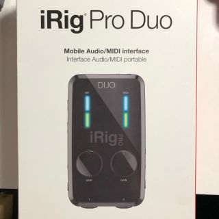 アイアイエムケー(iiMK)のIK Multimedia iRig Pro DUO オーディオインターフェイス(オーディオインターフェイス)