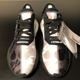 アベイシングエイプ(A BATHING APE)のBAPE × NEIGHBORHOOD × adidas 26cm(スニーカー)