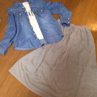 ダブルクローゼット(w closet)のw closet春コーデ着回し3点セット(シャツ/ブラウス(長袖/七分))