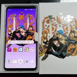 エルジーエレクトロニクス(LG Electronics)のドコモ　JOJO L-02K ジョジョスマホ ホワイト(スマートフォン本体)