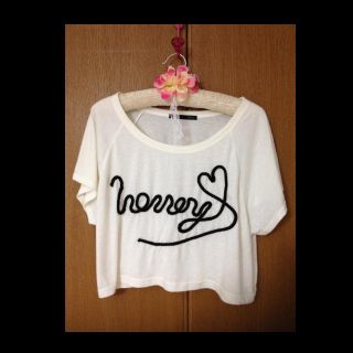 ヘザー(heather)のHeather♡honey Tシャツ♡(Tシャツ(半袖/袖なし))