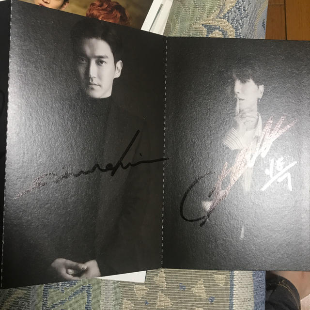 SUPER JUNIOR(スーパージュニア)の在庫確認中　スーパージュニア SJ サイン  直筆 エンタメ/ホビーのCD(K-POP/アジア)の商品写真