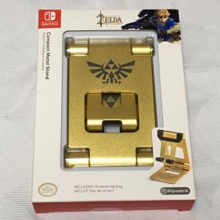 ニンテンドースイッチ(Nintendo Switch)の【新品】ゼルダの伝説 スタンド Switch スイッチ メタル 正規品(その他)