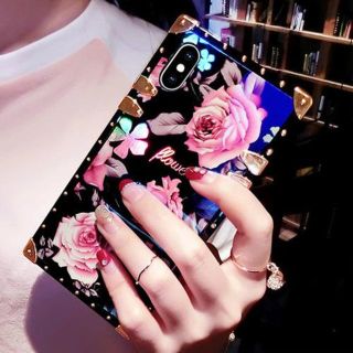 ( iPhone7 iPhone8 ) 花柄 iphone カバー (iPhoneケース)