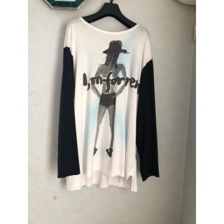 ヨウジヤマモト(Yohji Yamamoto)のヨウジヤマモト 2017ss ロンT(Tシャツ/カットソー(七分/長袖))