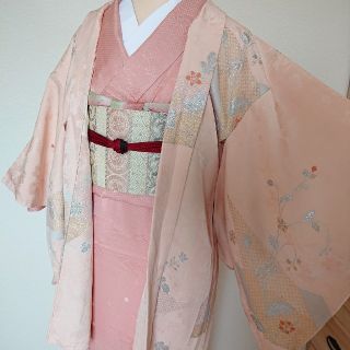 【わかにゃん様】 新品未使用  正絹  しつけ糸付き  羽織(着物)