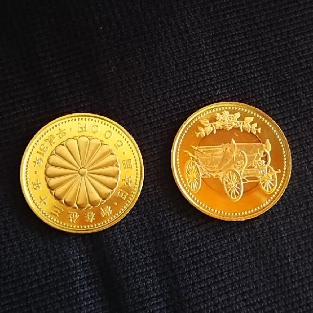記念硬貨２枚 エンタメ/ホビーの美術品/アンティーク(貨幣)の商品写真