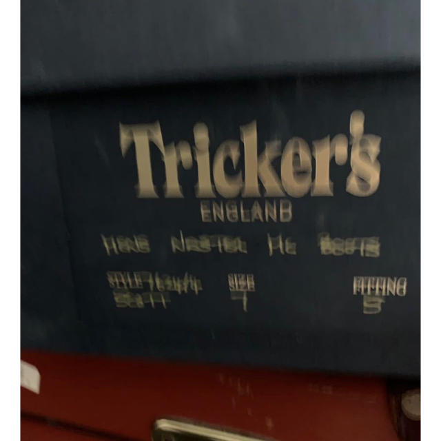 Trickers(トリッカーズ)のTricker’s トリッカーズ スコット アンラインド サイズ7  メンズの靴/シューズ(ブーツ)の商品写真