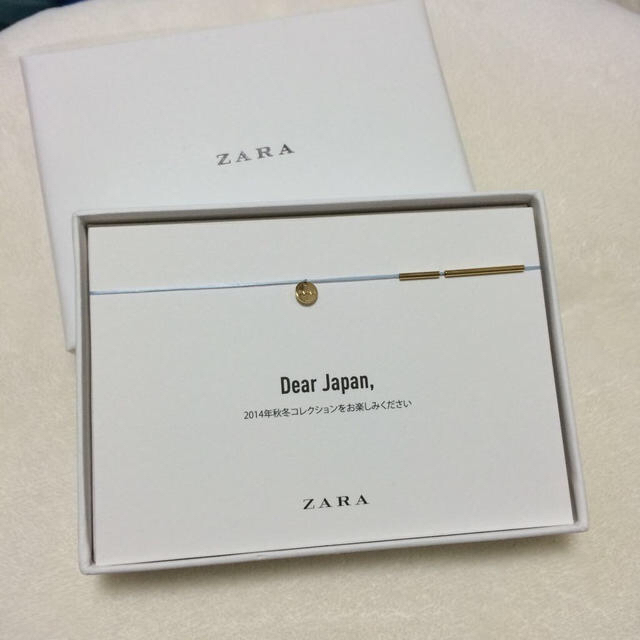 ZARA(ザラ)の♡ZARAノベルティアンクレット♡ レディースのアクセサリー(ブレスレット/バングル)の商品写真