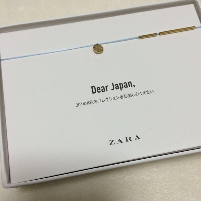 ZARA(ザラ)の♡ZARAノベルティアンクレット♡ レディースのアクセサリー(ブレスレット/バングル)の商品写真