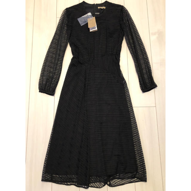 BURBERRY - 本家BURBERRY バーバリー 新品 ワンピース ドレス レース 36