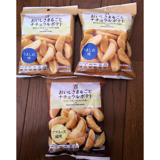 7-Idconcept(セブンアイディコンセプト)のおいしさまるごとナチュラルポテト 食品/飲料/酒の食品(菓子/デザート)の商品写真