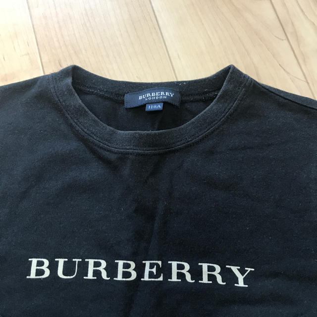 BURBERRY(バーバリー)のバーバリー 日本製 110 黒 山陽商会 キッズ/ベビー/マタニティのキッズ服男の子用(90cm~)(Tシャツ/カットソー)の商品写真