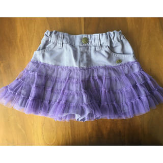 アナスイミニ(ANNA SUI mini)のアナスイミニ ☆スカッツ スカート パンツ90cm(スカート)