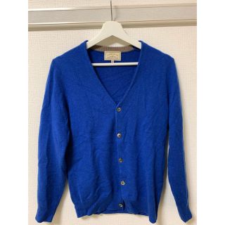 ユナイテッドアローズグリーンレーベルリラクシング(UNITED ARROWS green label relaxing)の値下げ！メンズ　カシミア100% カーディガン(カーディガン)