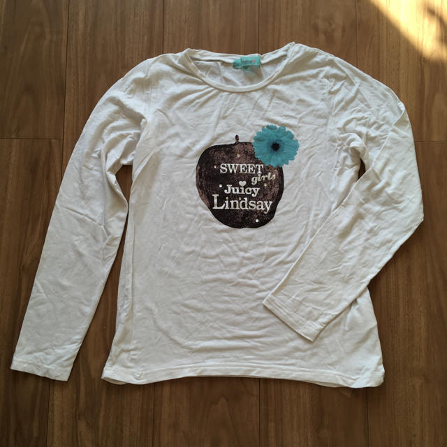 Lindsay(リンジィ)のLindsay  ロング Tシャツ キッズ/ベビー/マタニティのキッズ服女の子用(90cm~)(Tシャツ/カットソー)の商品写真