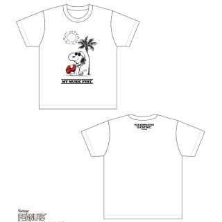 ピーナッツ(PEANUTS)の【新品・未開封】summer sonic  スヌーピー  Tシャツ(Tシャツ(半袖/袖なし))