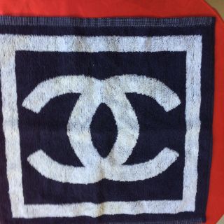 シャネル(CHANEL)のCHANEL☆レア☆パイル☆ハンカチ☆(ハンカチ)