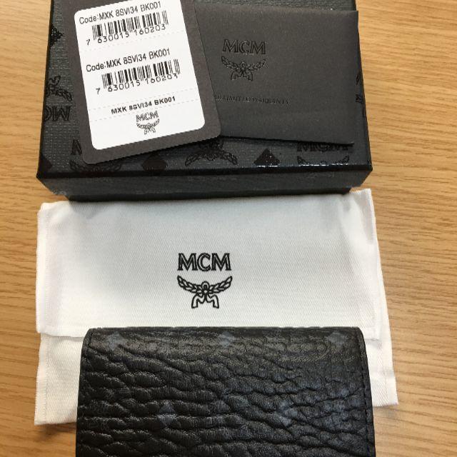 MCM(エムシーエム)のS様専用 MCMエム シー エム★ブラック キーケース専用BOX付き メンズのファッション小物(キーケース)の商品写真