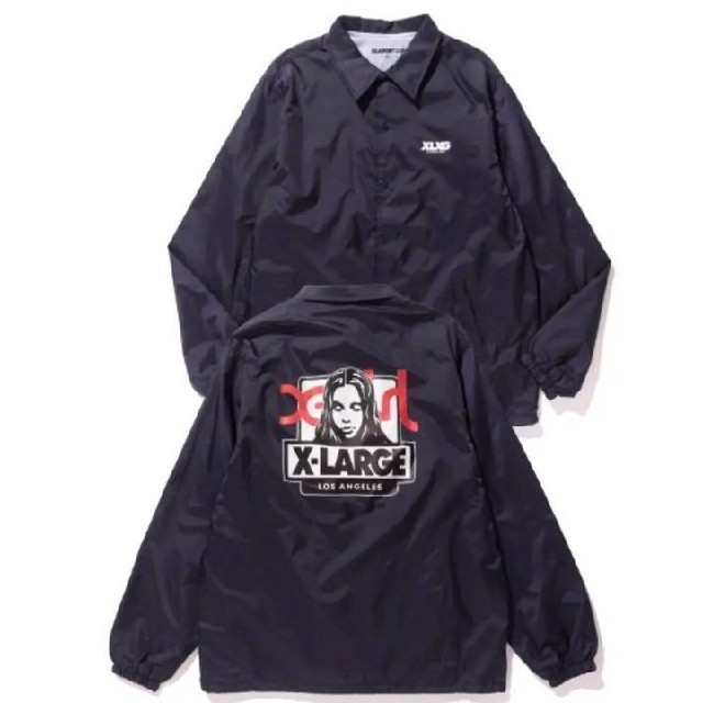 XLARGE(エクストララージ)のXLARGE®X-girl OG BOX FACE COACHES JACKET メンズのジャケット/アウター(ナイロンジャケット)の商品写真