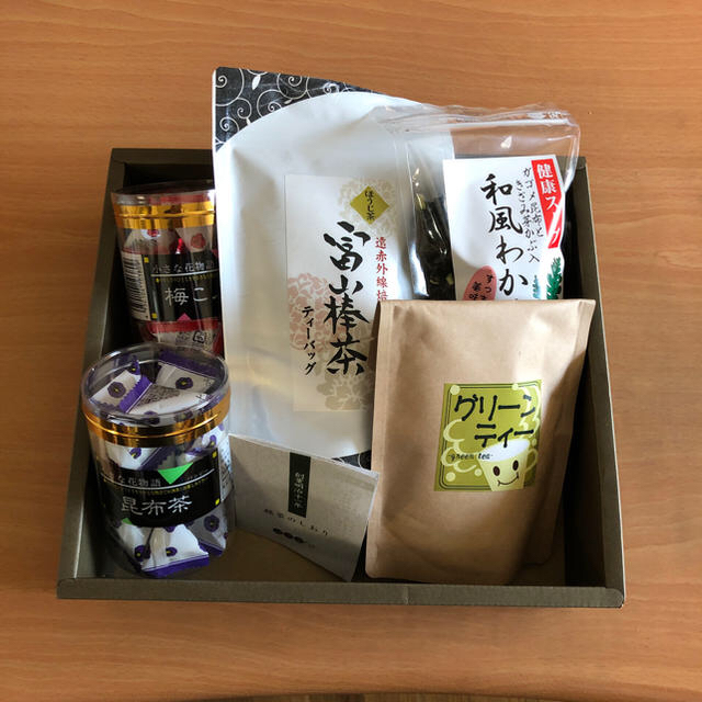 お茶、健康スープセット 食品/飲料/酒の飲料(茶)の商品写真