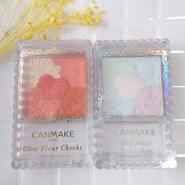 CANMAKE(キャンメイク)のキャンメイク チーク&ハイライト2点セット コスメ/美容のベースメイク/化粧品(チーク)の商品写真