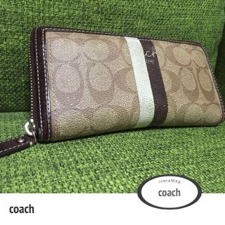 コーチ(COACH)のコーチ♡長財布 中古品 破損なし(財布)